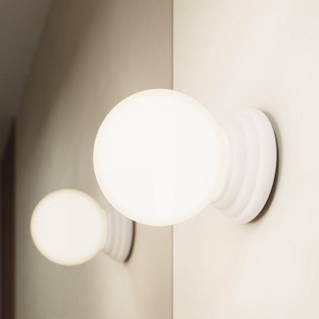 Plafonnier ZORI blanc IP44