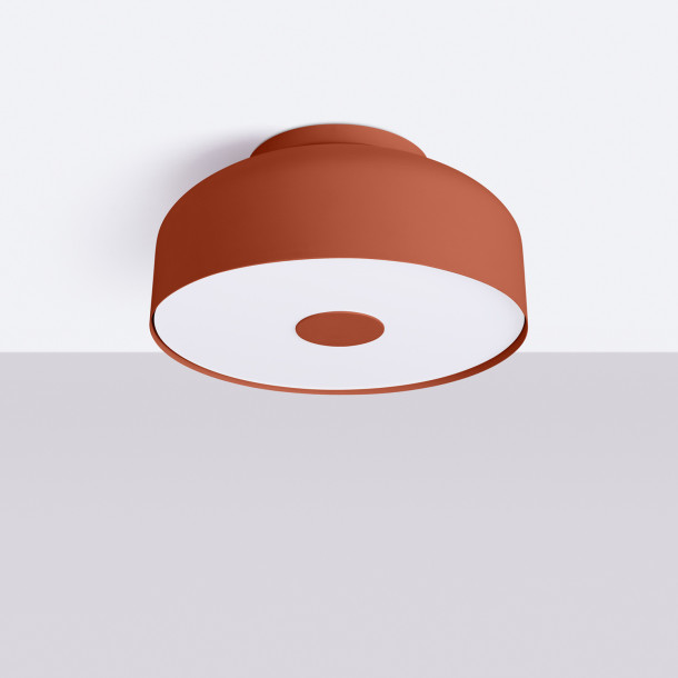 Plafonnier OMIQ rouge ocre