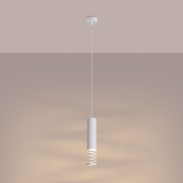 Lampe suspendue LAMI 1 blanc