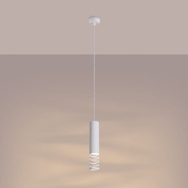Lampe suspendue LAMI 1 blanc