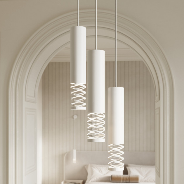 Lampe suspendue LAMI 1 blanc