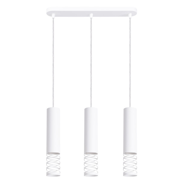 Lampe suspendue LAMI 3L blanc