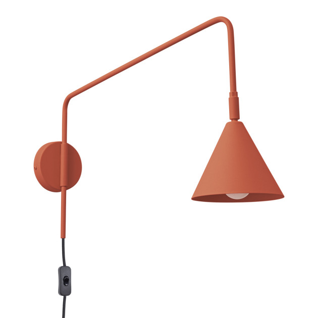 Applique NOX rouge ocre