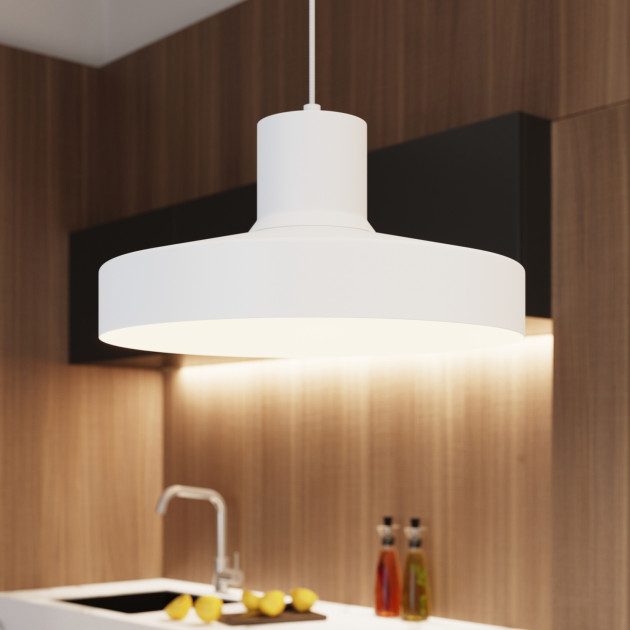 Lampe suspendue BILO biała
