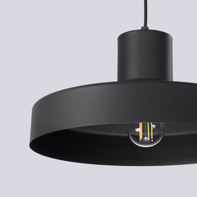 Lampe suspendue BILO noir