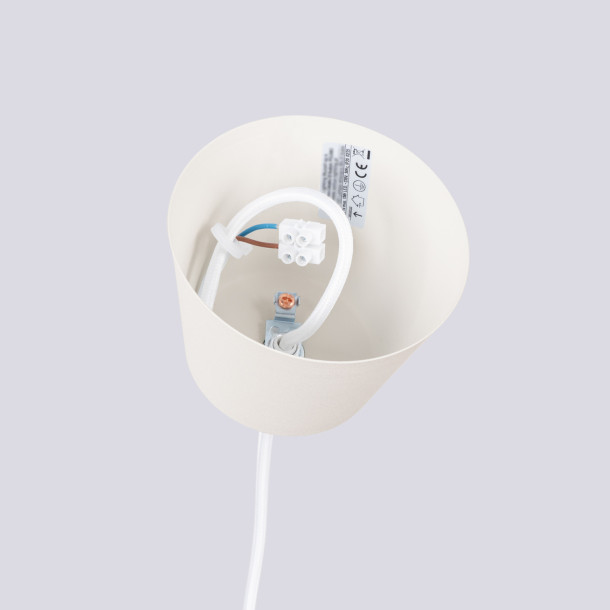 Lampe suspendue BILO beżowa