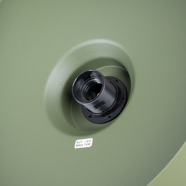 Lampe suspendue BILO vert olive