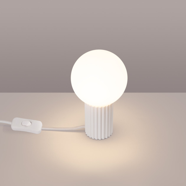 Lampe à poser HALO blanc