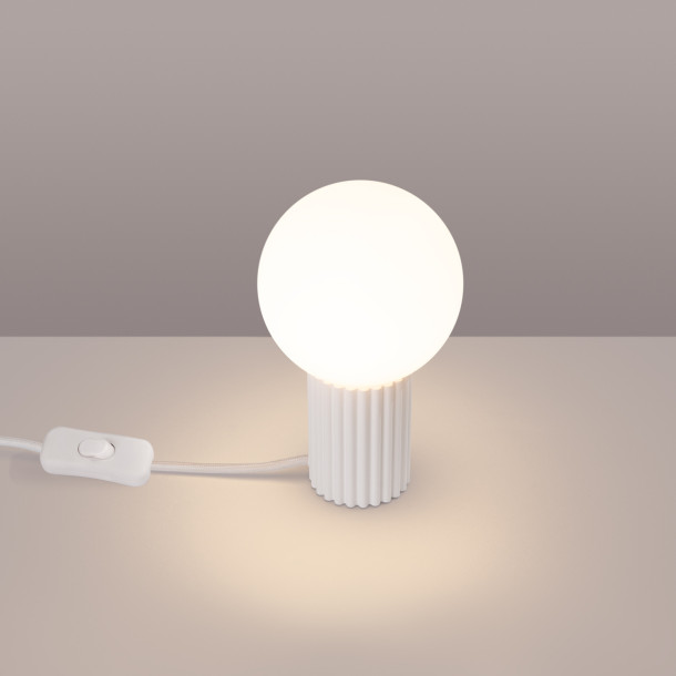 Lampe à poser HALO blanc
