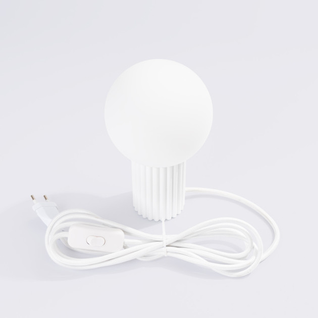 Lampe à poser HALO blanc