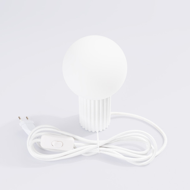 Lampe à poser HALO blanc