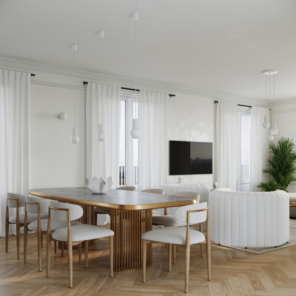 Lampe à poser HALO blanc
