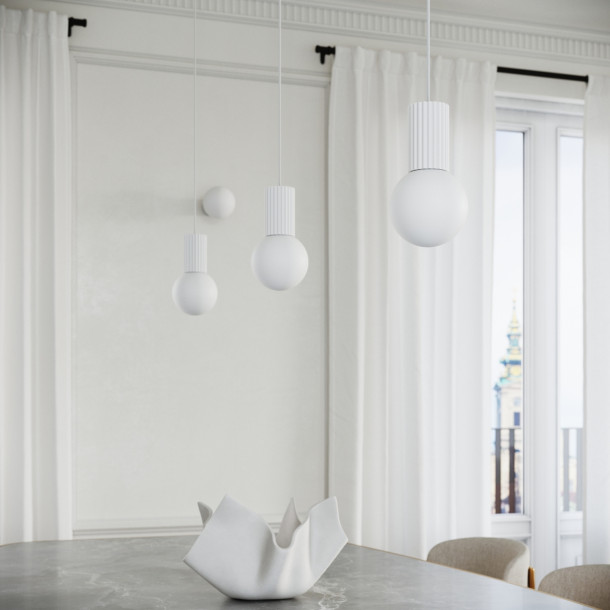 Lampe à poser HALO blanc