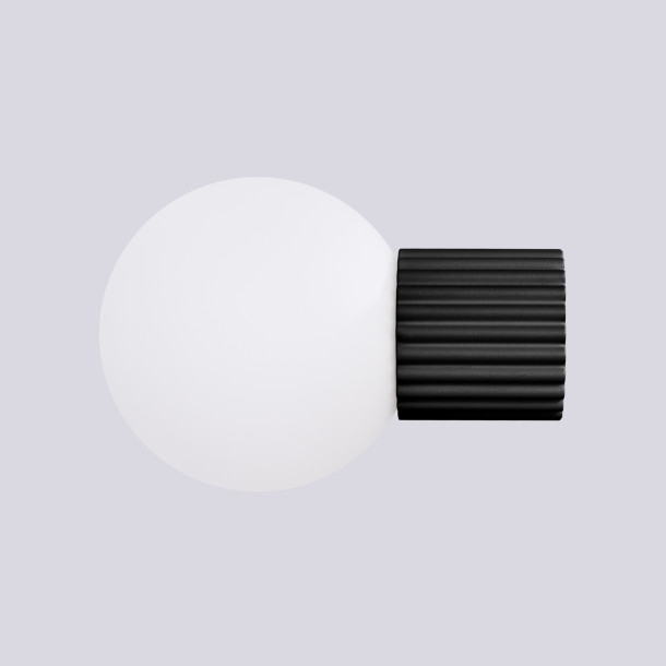 Applique HALO noir IP44