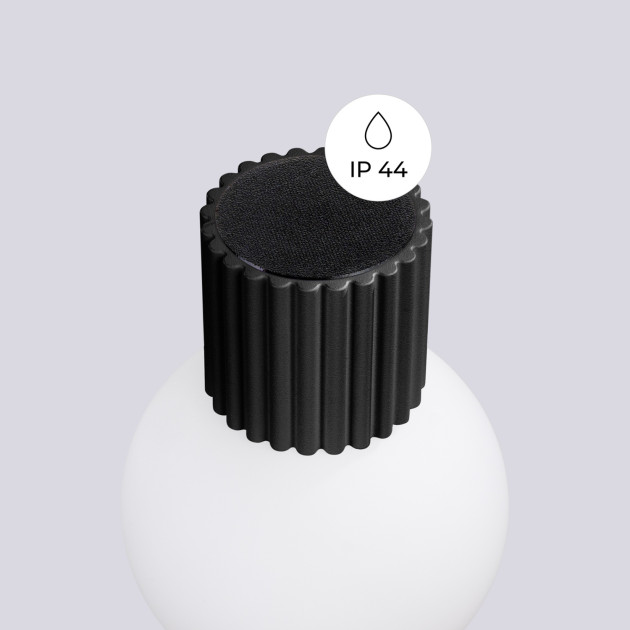 Applique HALO noir IP44