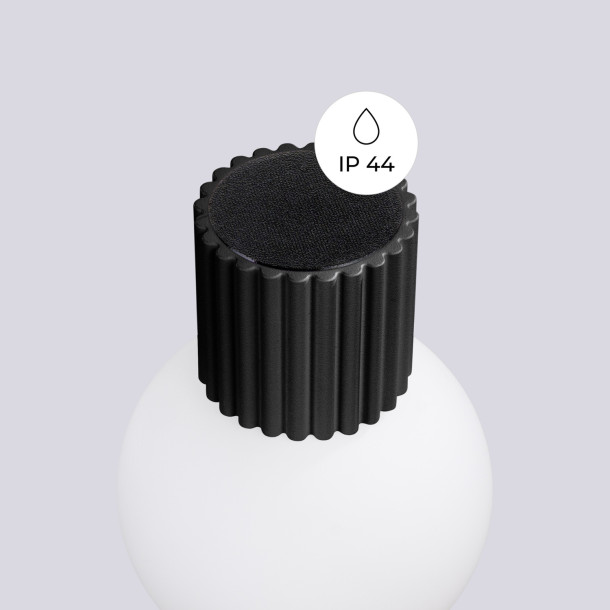 Applique HALO noir IP44