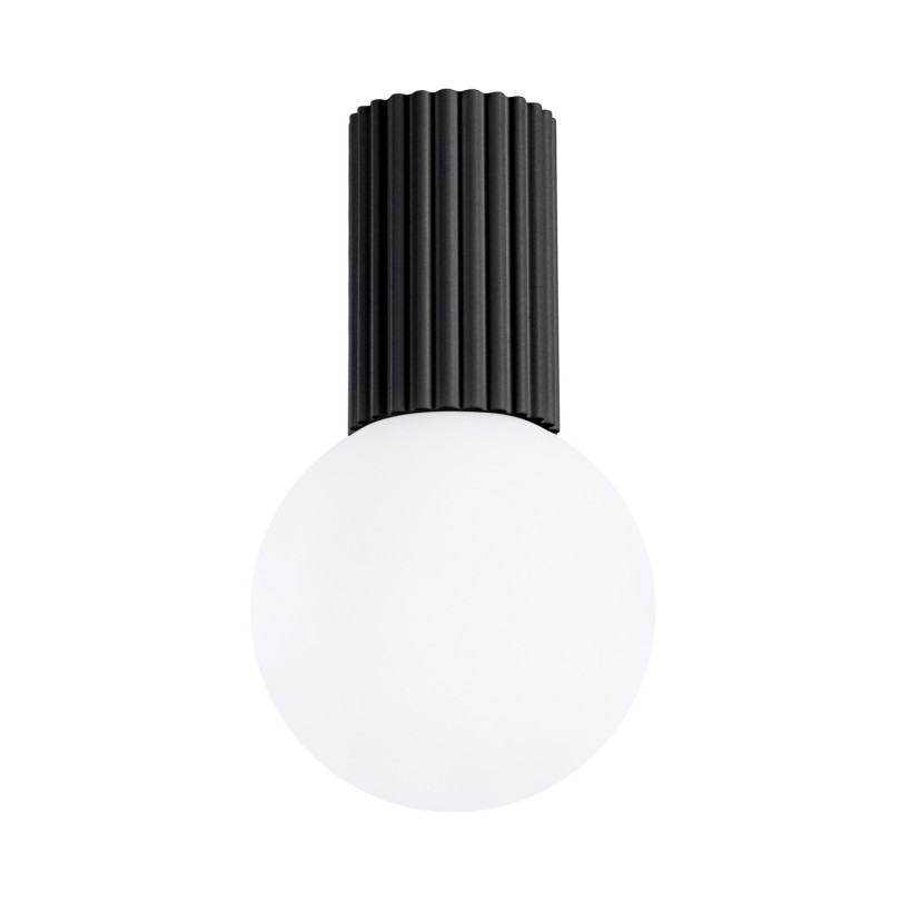 Plafonnier HALO noir IP44