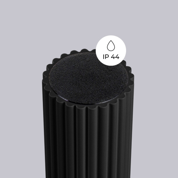 Plafonnier HALO noir IP44