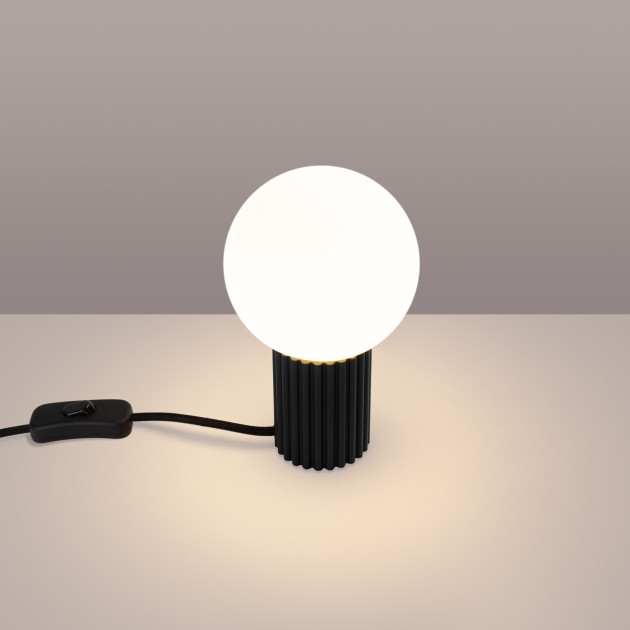 Lampe à poser HALO noir
