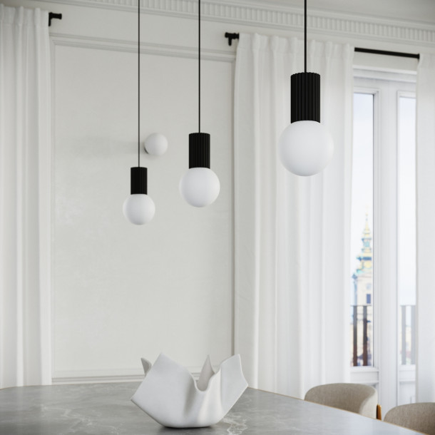 Lampe à poser HALO noir