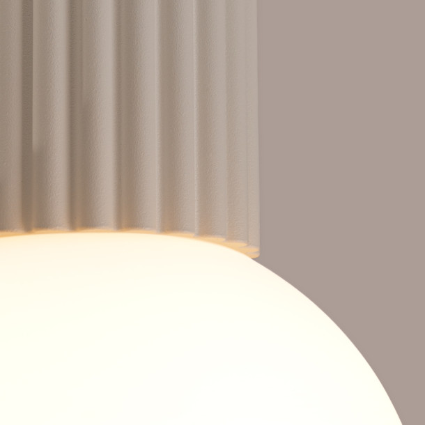 Plafonnier HALO beige IP44