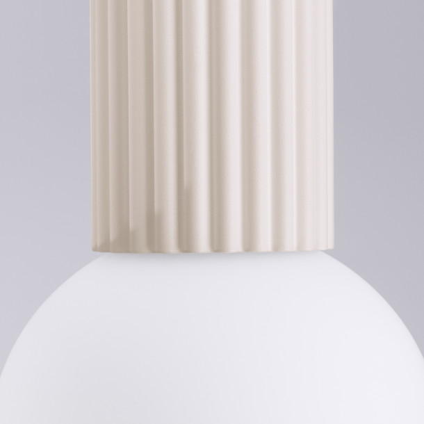 Plafonnier HALO beige IP44