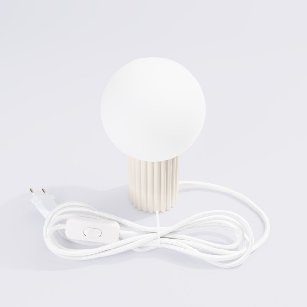 Lampe à poser HALO beige