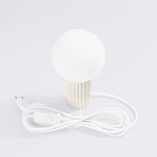 Lampe à poser HALO beige