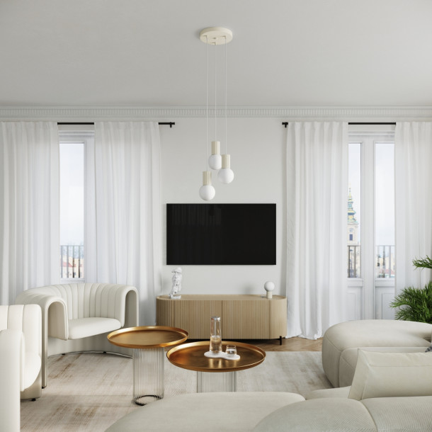 Lampe à poser HALO beige