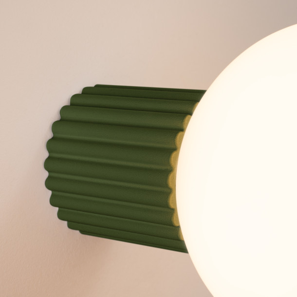 Applique HALO vert olive IP44