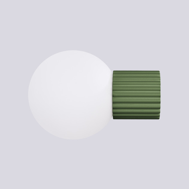 Applique HALO vert olive IP44