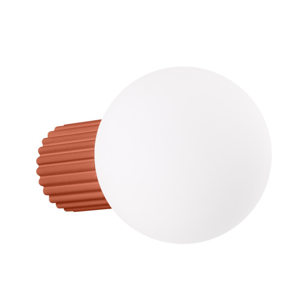Applique HALO rouge ochra IP44