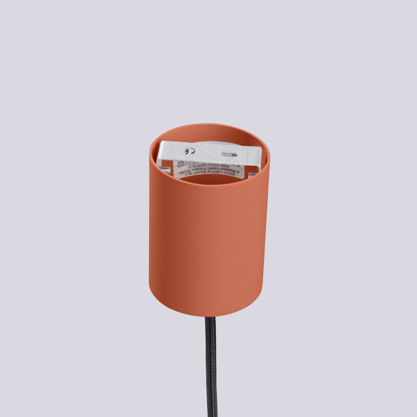 Lampe suspendue HALO 1 rouge ochra