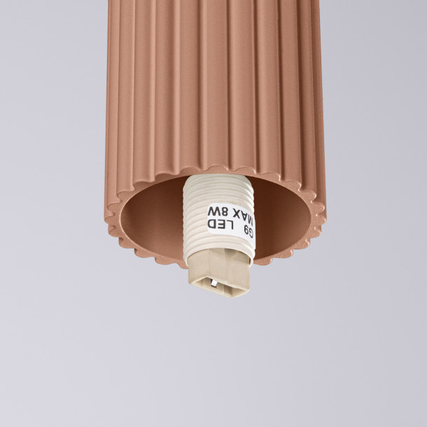 Plafonnier HALO moka IP44