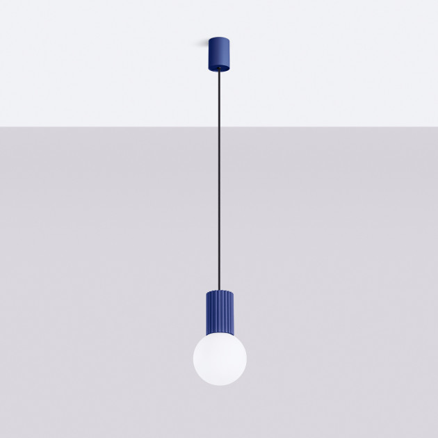 Lampe suspendue HALO 1 outremer