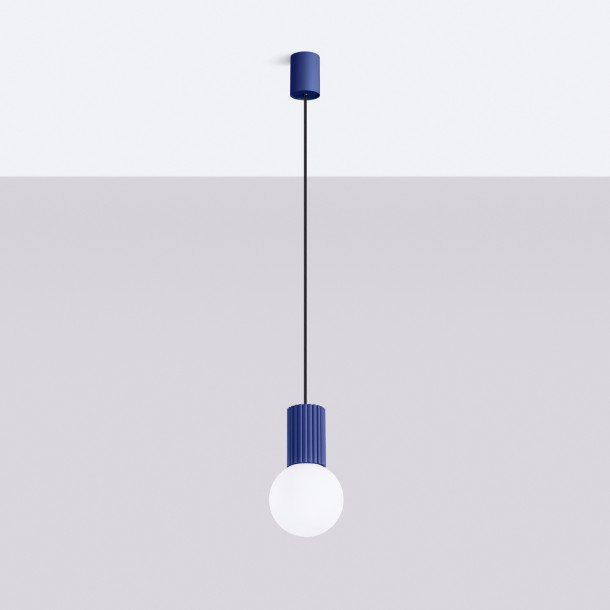 Lampe suspendue HALO 1 outremer