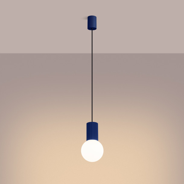 Lampe suspendue HALO 1 outremer