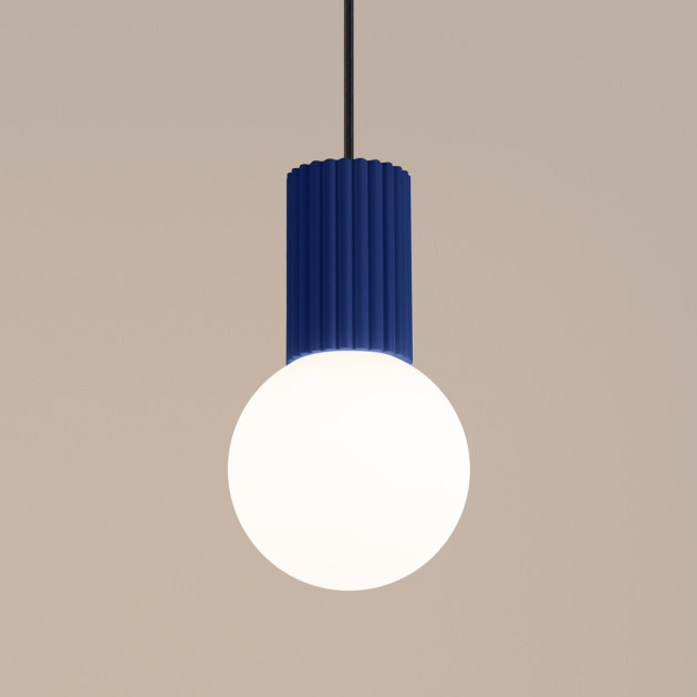 Lampe suspendue HALO 1 outremer