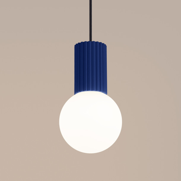Lampe suspendue HALO 1 outremer