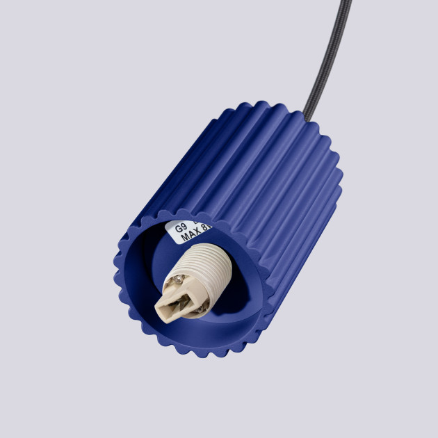 Lampe suspendue HALO 1 outremer