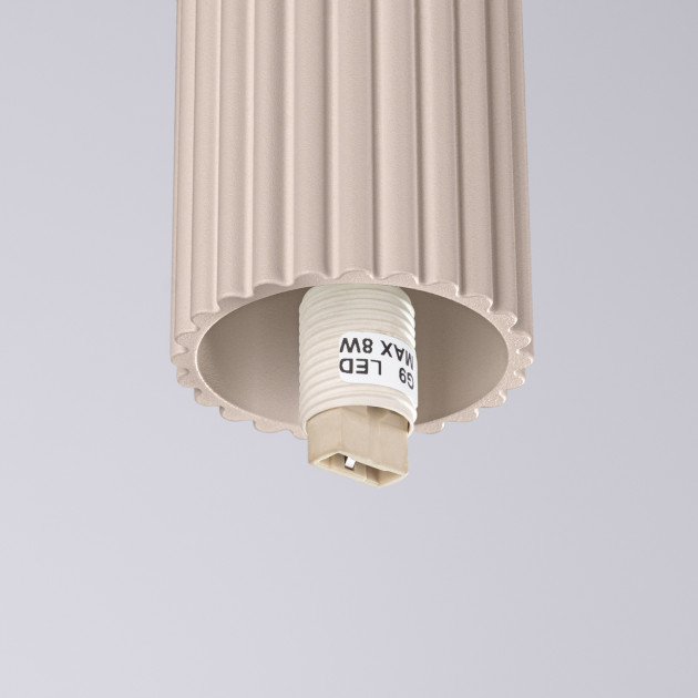 Plafonnier HALO taupe IP44