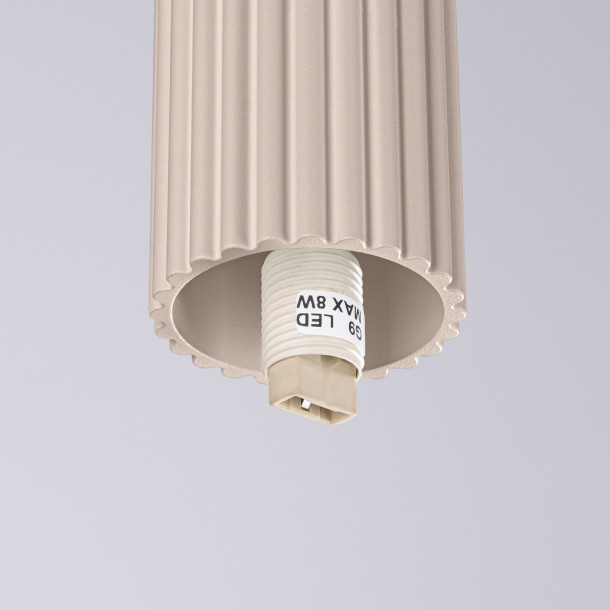 Plafonnier HALO taupe IP44