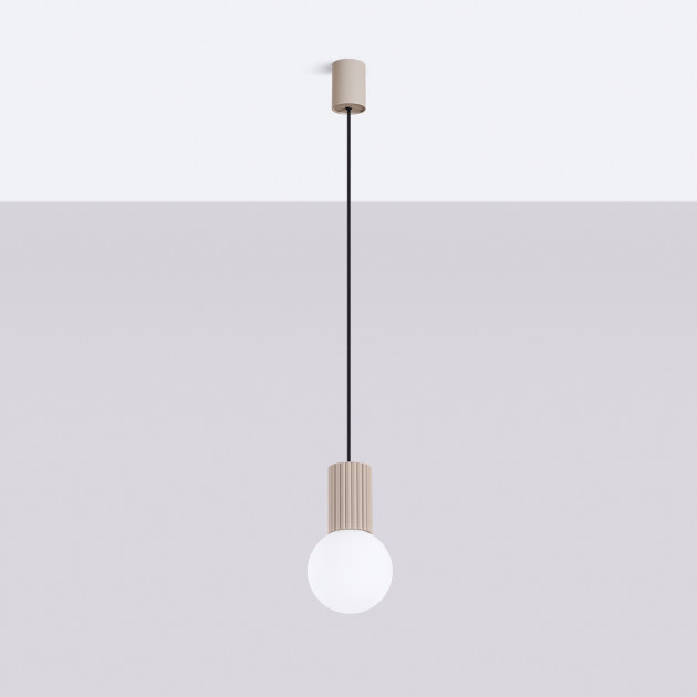 Lampe suspendue HALO 1 taupe
