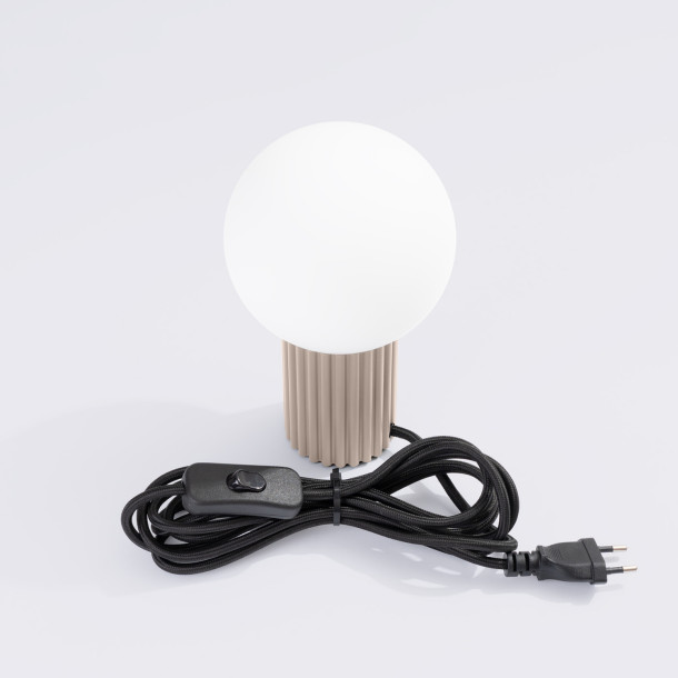 Lampe à poser HALO taupe