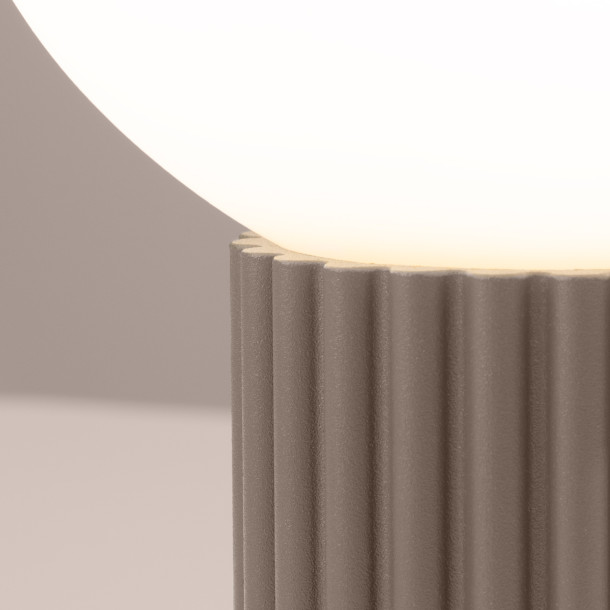 Lampe à poser HALO taupe