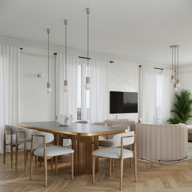 Lampe à poser HALO taupe