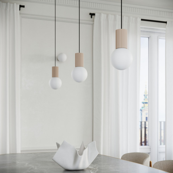 Lampe à poser HALO taupe