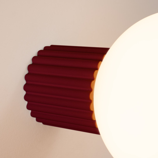 Applique HALO bordeaux IP44