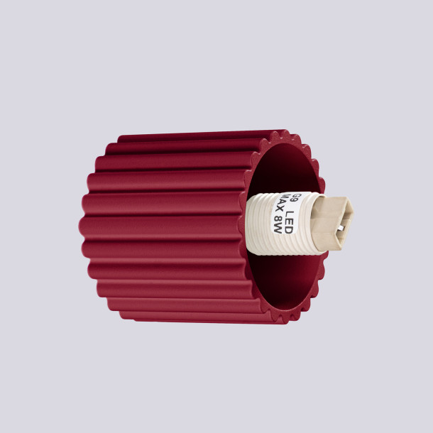 Applique HALO bordeaux IP44