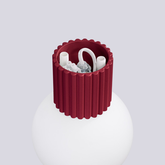 Applique HALO bordeaux IP44